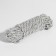 Cord twisted, d = 5 mm, 9 ± 1 m, silver color