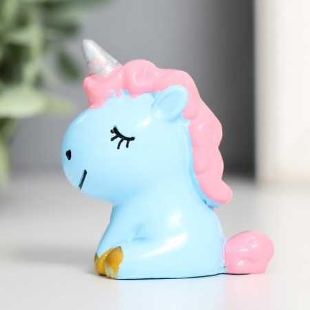 Souvenir Polystone "Cute Unicorns" mix 4x3.5x3 cm-3
