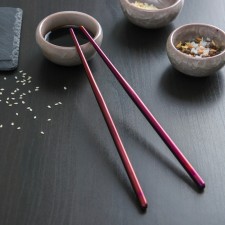 Bacchette sushi sticks, length 21 cm, purple color