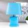 Table lamp 03000 1he14 15W blue 20x28.5x11 cm Risalux