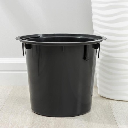 Kashpo for flowers with an insert "Oasis", 43 l (10 l), white color-1