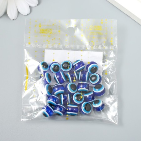 Beads for creativity plastic "from the evil eye" set of 15 g 1x1x1 cm-4