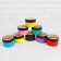 Slime "Fliffi" ​​glitter with and without and without, 70 ml., Mix colors