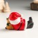 Suvenir Polystone "Santa Claus in Krasnoye with an assistant ileshka, rest" mix 8.2x4.3x5.5 cm