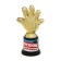 Award figure for graduation "Graduate of primary school", plastic, height 10.5 cm