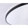 LED ceiling LED Ambrella Light, Air, FZ1227, LED, 43 W, 3700LUM, 4200K, Black Color Black