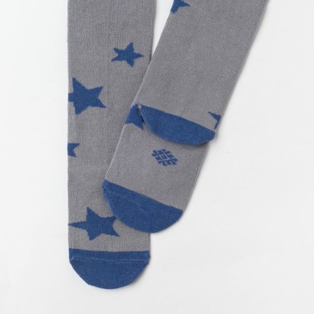 Pantyhose children's kaftan "Stars" 104-110 cm, gray-3