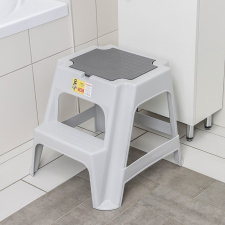 Stool with step and box "Wolf", color mix-4
