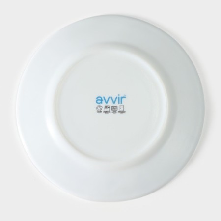 Donested plate "Vintage", D = 22.5 cm, glass ceramic-3