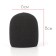 A set of accessories for the Music Life microphone: wind protection, rings, black, d-3 cm