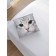 Pillowess decorative "harsh cat", on a zipper, size 45x45 cm