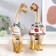 Suvenir Polystone "Goose with a goose" set 2 pcs 23x10x6.5 cm