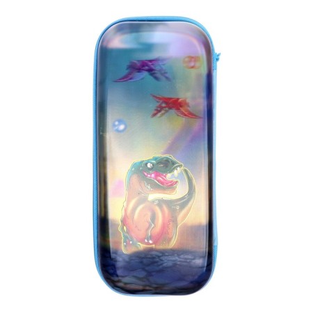School Penal on a zipper, with 3D effect, mix-2