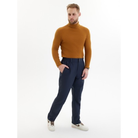 Sports male winter, size 52, dark blue color-12
