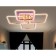 LED ceiling LED with Ambrella Light, Original, Fa538, 4XLED, 148 W, 11100LUM, 3000-6400K, Gold Color.