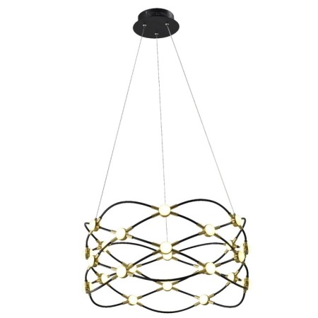 Spring LED LED GerHort G31141/1BK+GD, 24XLED, 153x60x60 cm, gold color