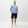 T -shirt men Minaku: Basic Line Man Blue color, size 56