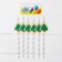 Tubes for the cocktail "Christmas tree", 250 ml, set of 10 pcs.