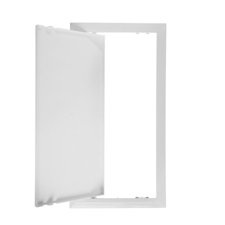 Revisionine "RVS", 200 x 400 mm, plastic, white-1
