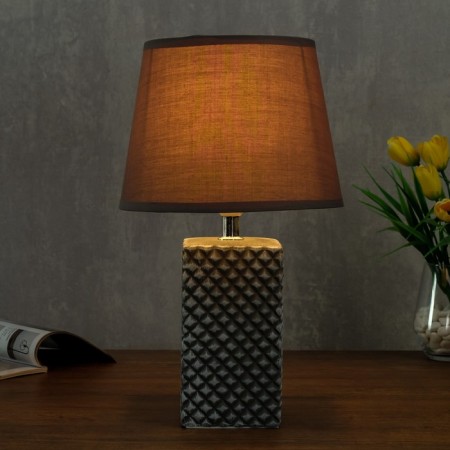 Table lamp 32165/1 E14 40W gray 20x20x34 cm Risalux-1