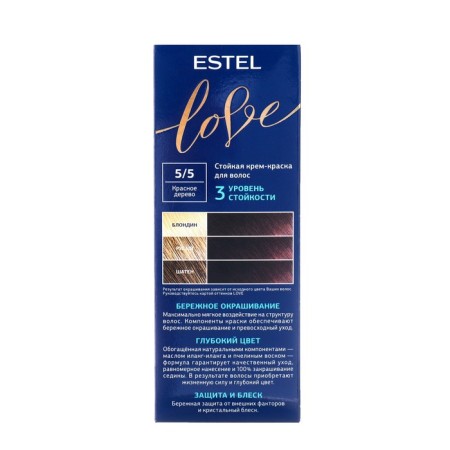 Persistent Hair Cream Estel Love Red Tree-3