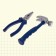 Set of tools "carpentry", 11 items, color mix