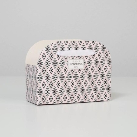 Box for flowers folding SUCH A Wonderful Day, 17 × 13 × 7 cm-1