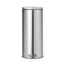 Мусорное ведро Brabantia Classic, с педалью, цвет стальной матовый, 30 л