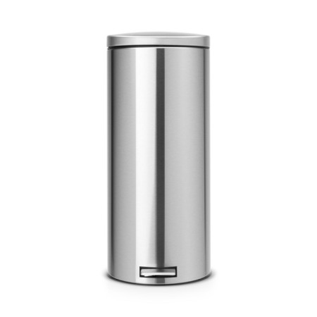 Garbage bucket Brabantia Classic, with a pedal, steel color, 30 liters