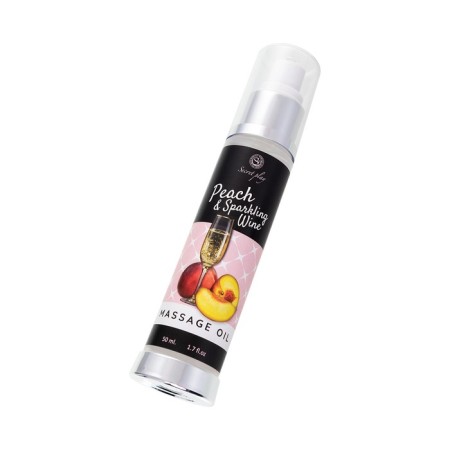 Secret Play massage oil with a peach and champagne aroma, 50 ml-2