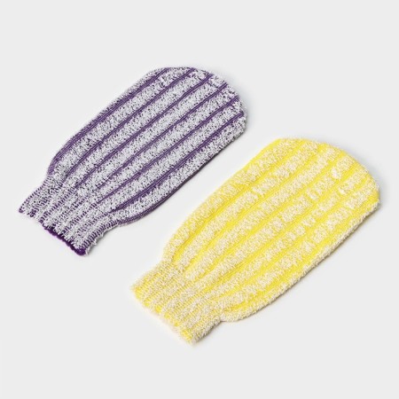 Moocal - body mittens massage share, 19 × 11 cm, hard, mix color-4