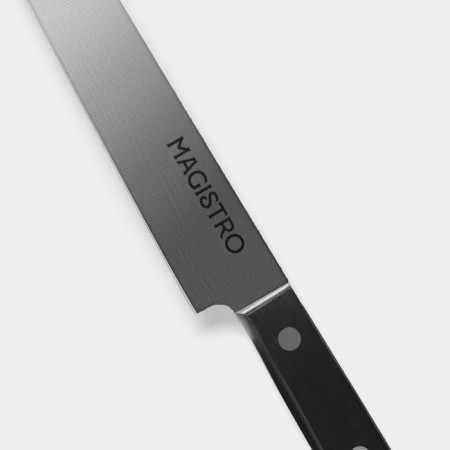 Knot Carebone Magistro Hinshitsu, stainless steel, 20.3 cm, black-6