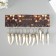 Browler Metal "Fang" White 6x1.7 cm