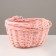 Basket, 18 × 15 × 9 cm, willow