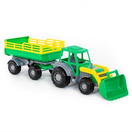 Tractor with trailer No. 2 and bucket "Master", MIX colors-2
