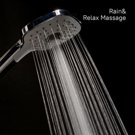 Shower set Iddis sena sen3f70i16, a stand with a soap dish, a watering can 3 modes, a hose, chrome-6