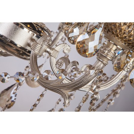 Caprice 6x40W E14, Platinum 65x65x59 cm-5