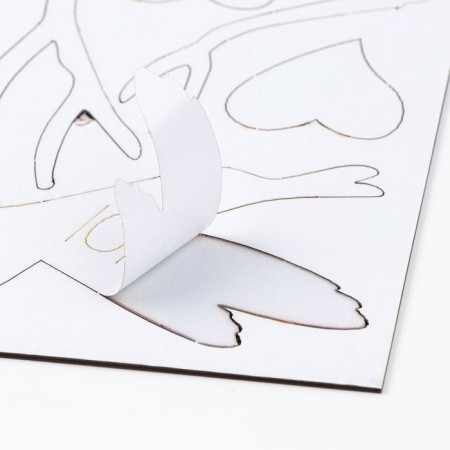 Interior stickers "deer", children's, decor on the wall, panel 120 x 82 cm-4