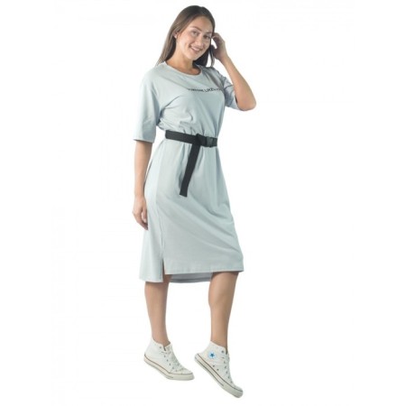 Women's dress Someone Likes You, size 54, light gray color-2