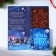 New Year. A postcard with a place for chocolate "Happy New Year!"