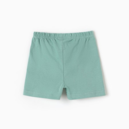 Shorts for a boy, color sage, height 80 cm-2