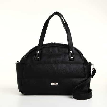 Women's bag with lightning, black color