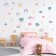 Interior color sticker "Weather" 30x60 cm
