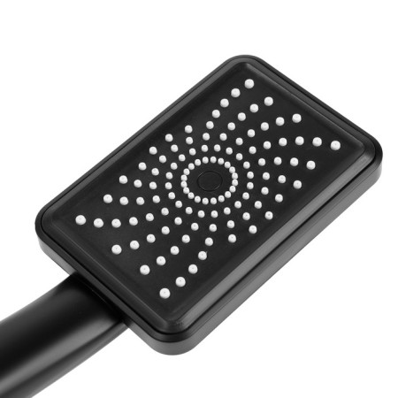 Set of shower League Zein Z3554, upper on the hinge, rectangular, black-7