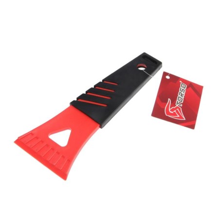 Torso ice scraper, width 7 cm, red-black-2