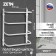 Electric towel Zein PE-07 "Bridge", 500x600 mm, 4 crossbars, white