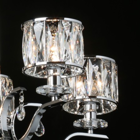 Camillah chandelier, size 75x157x75 cm, 480W 8xe14-6