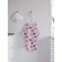 Apron kitchen with a photo print "Flower sloths", adjustable, size OS