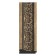 Mirror in the baguette frame, silver monogram 101 mm, 69.4x69.4 cm