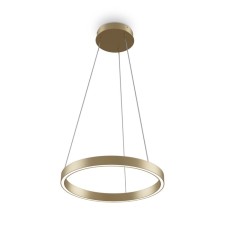Suspension lamp Maytoni Mod058PL-L22BSK, LED, 24W, 40x40x127.5 cm, 1150lm, brass color